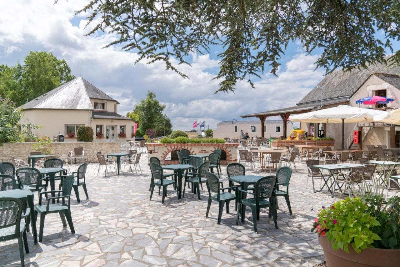Mobil-Home 4 Etoiles Avec Piscine Proche De Blois Onzain Exterior foto